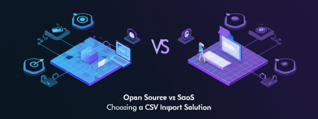 Open source CSV importer vs SaaS: choosing the right approach