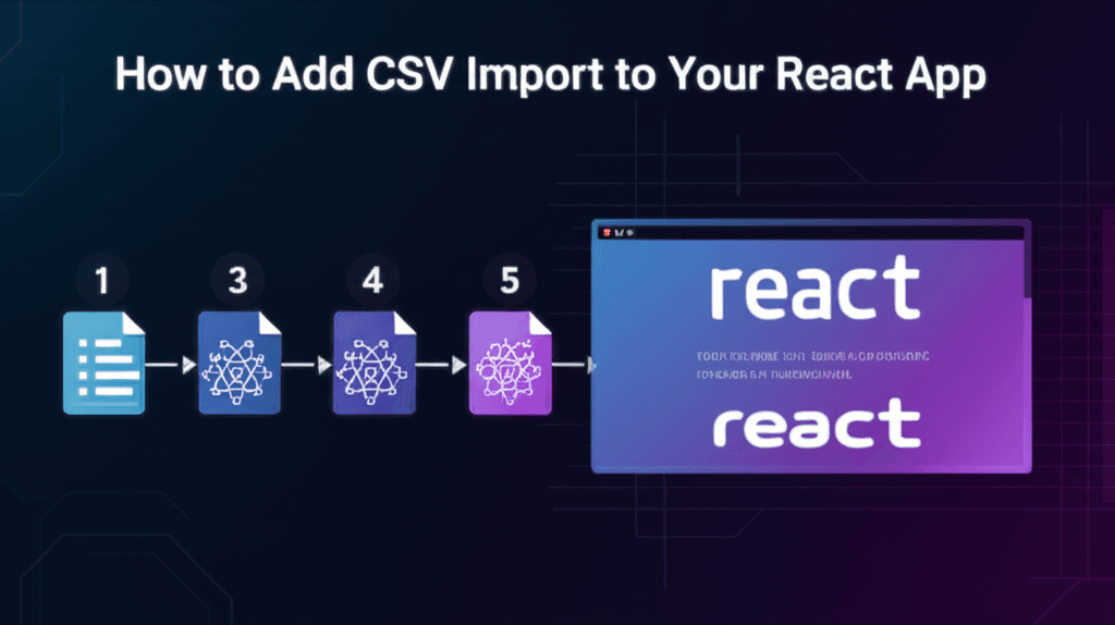How to add CSV import to your React app